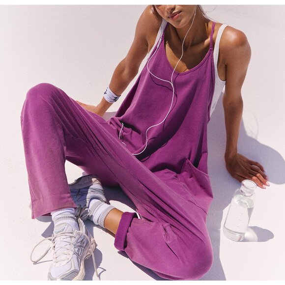 🆕 FP MOVEMENT Hot Shot Onesie / Deep Mulberry - Picture 3 of 11